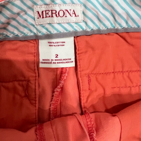 Women’s salmon color shorts - Picture 3 of 5